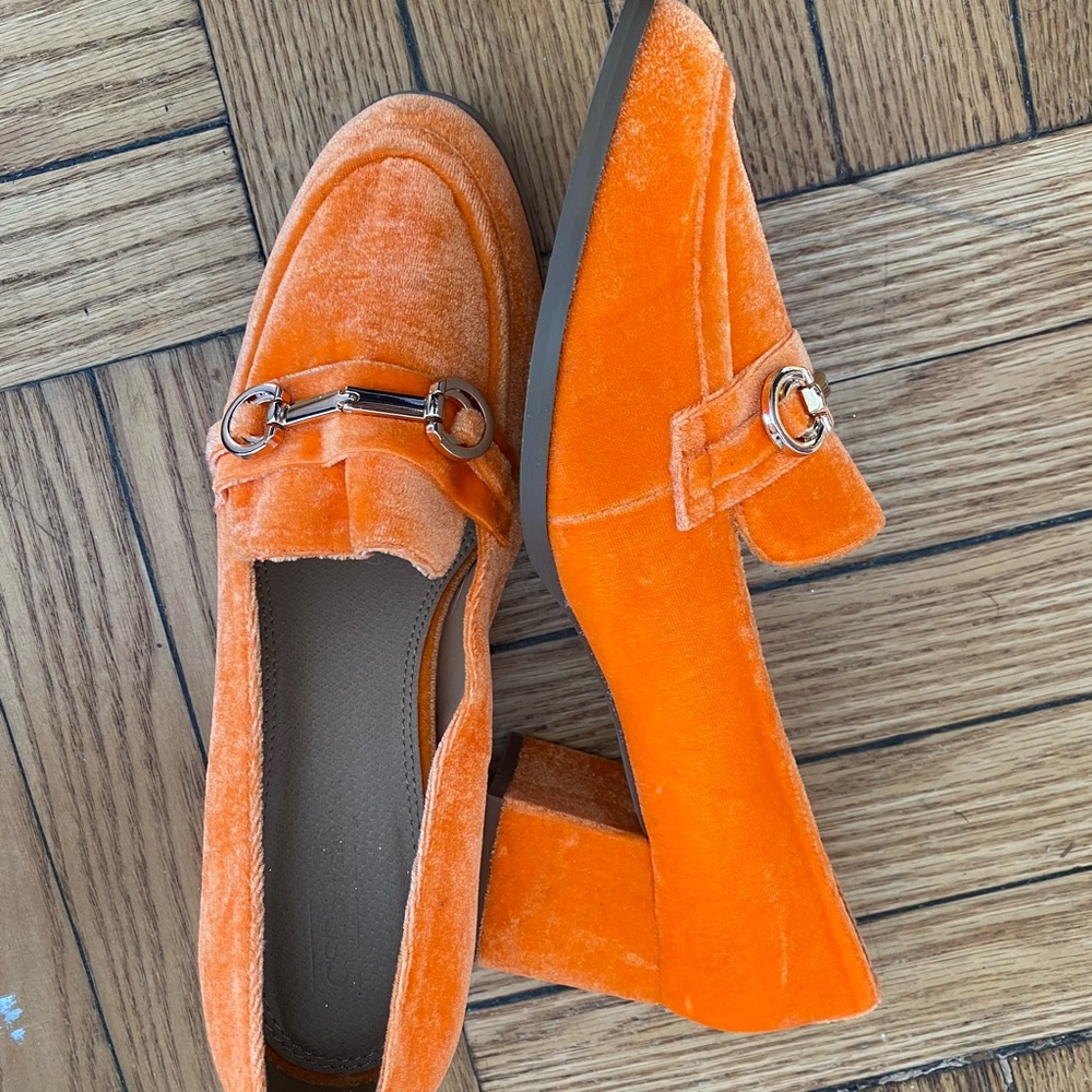 ASOS velvet shoes